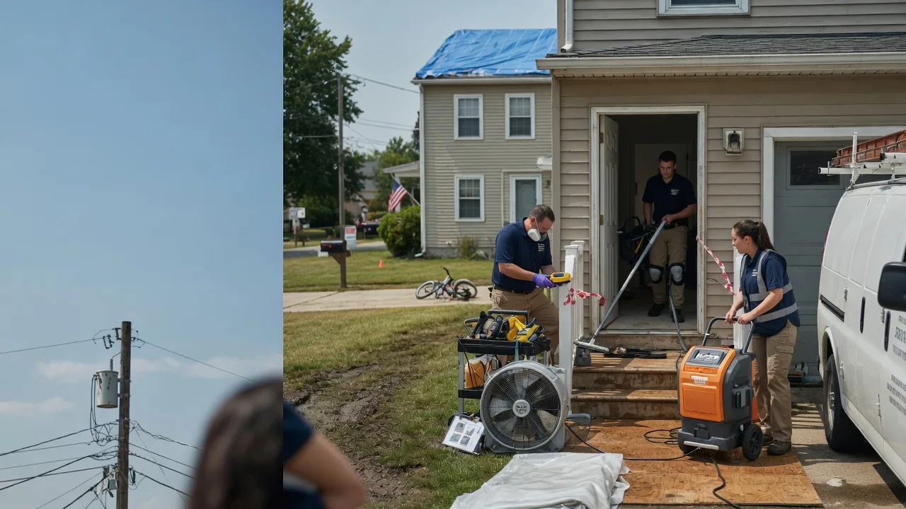 Water Damage Repair in South Rockwood, MI near me